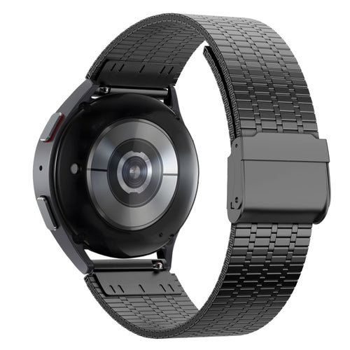 Bandz Garmin Vivomove Sport Verstellbares Stahlarmband (Schwarz)