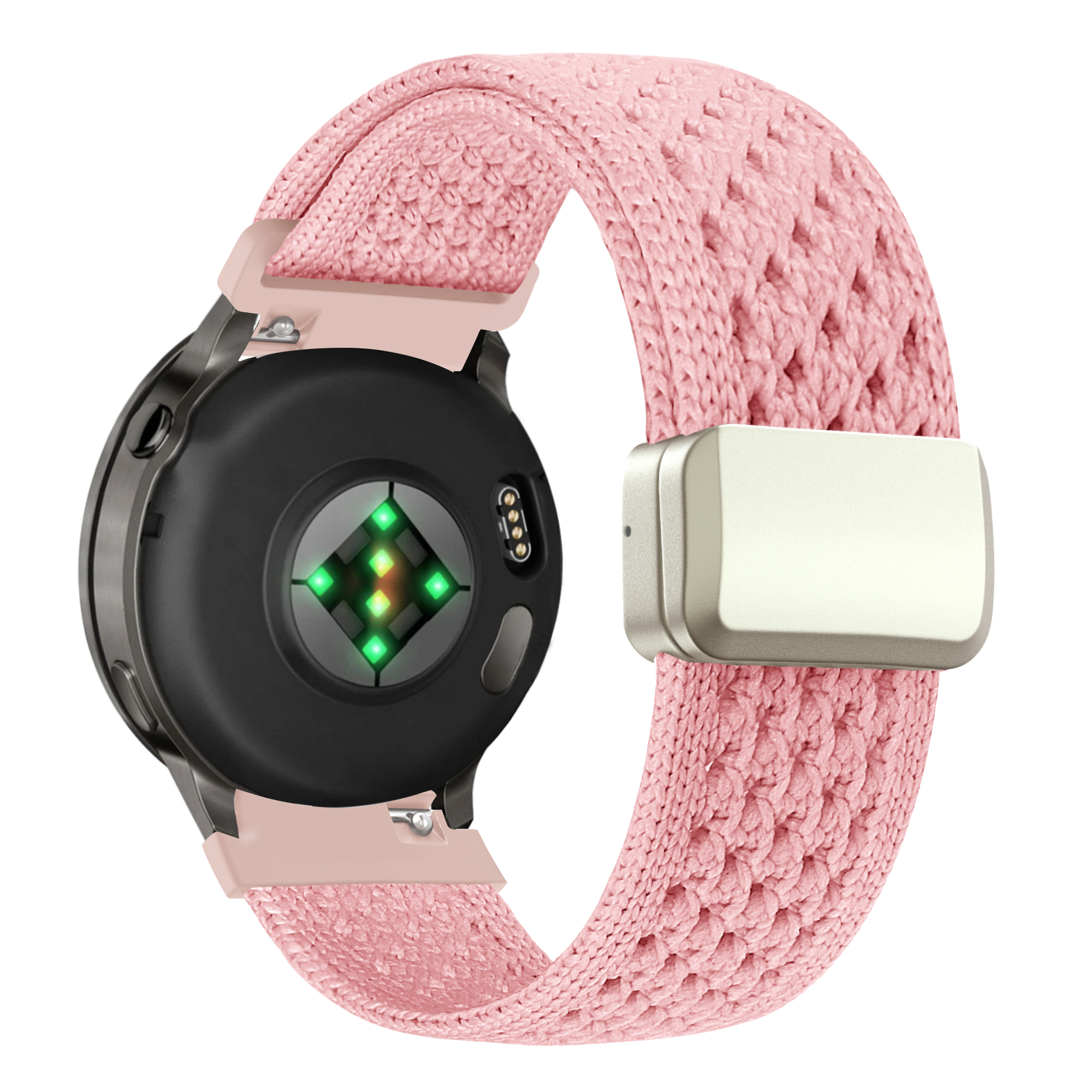 Bandz Garmin Bounce 2 Vintage Nylonarmband (Rosa)