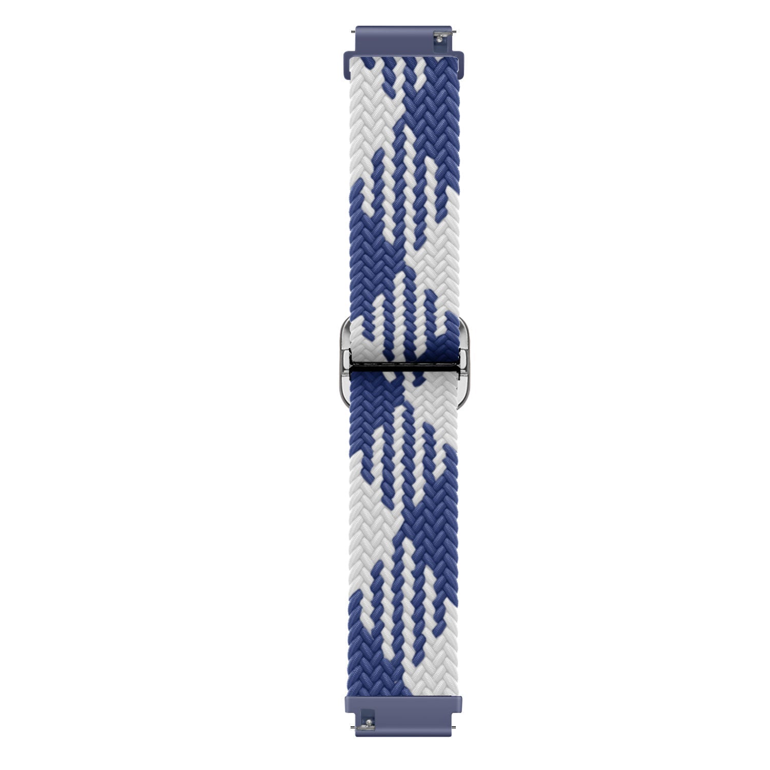 OnePlus Watch 3 - 46mm Verstellbares Geflochtenes Armband (Blau/Weiß)