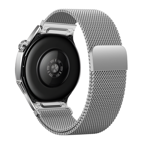 Bandz Fossil Gen 5e- 44mm 'One Push' Milanese Armband (Silber)