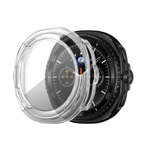 Bandz Samsung Galaxy Watch 8 Classic PC Hülle mit Glas (Transparant)