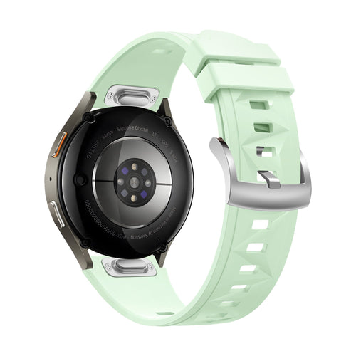 Bandz Oppo Watch X2 Mini Silikonarmband 'Easy Fit' (Hellgrün)