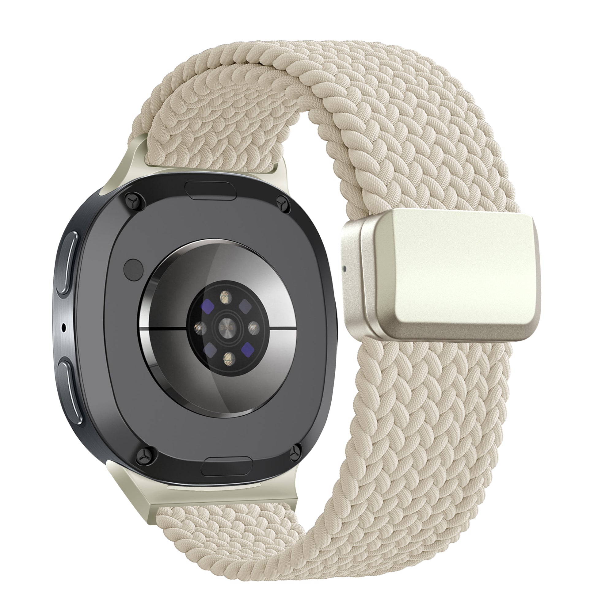 Bandz Samsung Galaxy Watch 8 - 40mm Magnetisches Geflochtenes Armband (Polarstern)