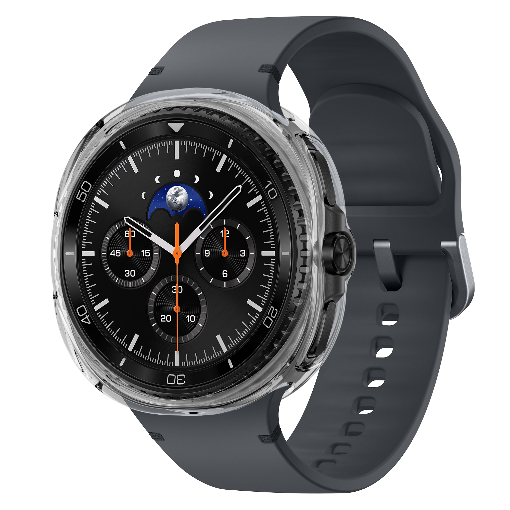 Bandz Samsung Galaxy Watch 8 Classic TPU Hülle (Transparant)