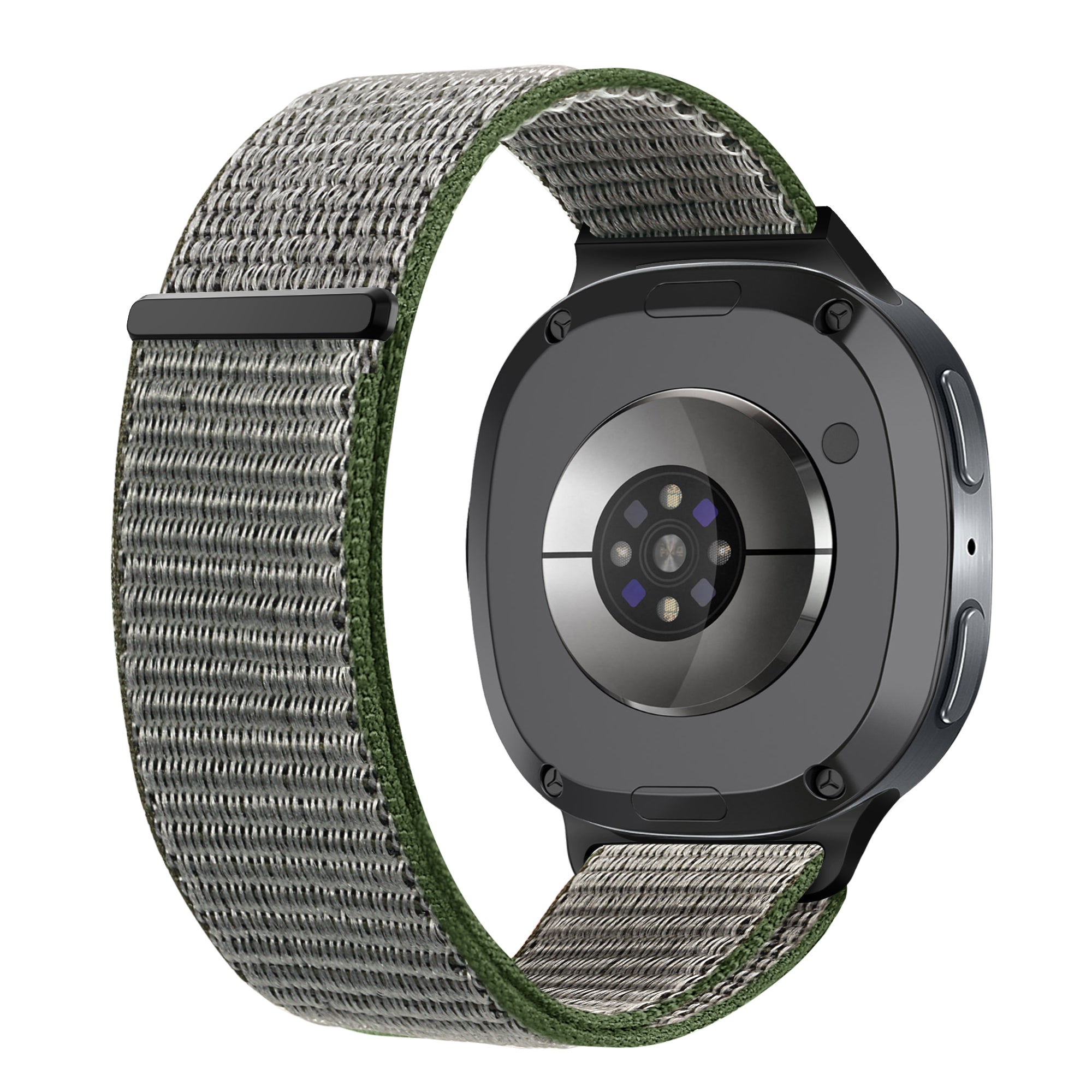 Samsung Galaxy Watch 8 - 44mm Nylonarmband (Olivgrün)