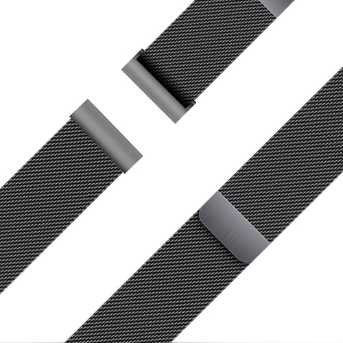 Bandz Maoo Ventura Milanese Loop Armband (Schwarz)