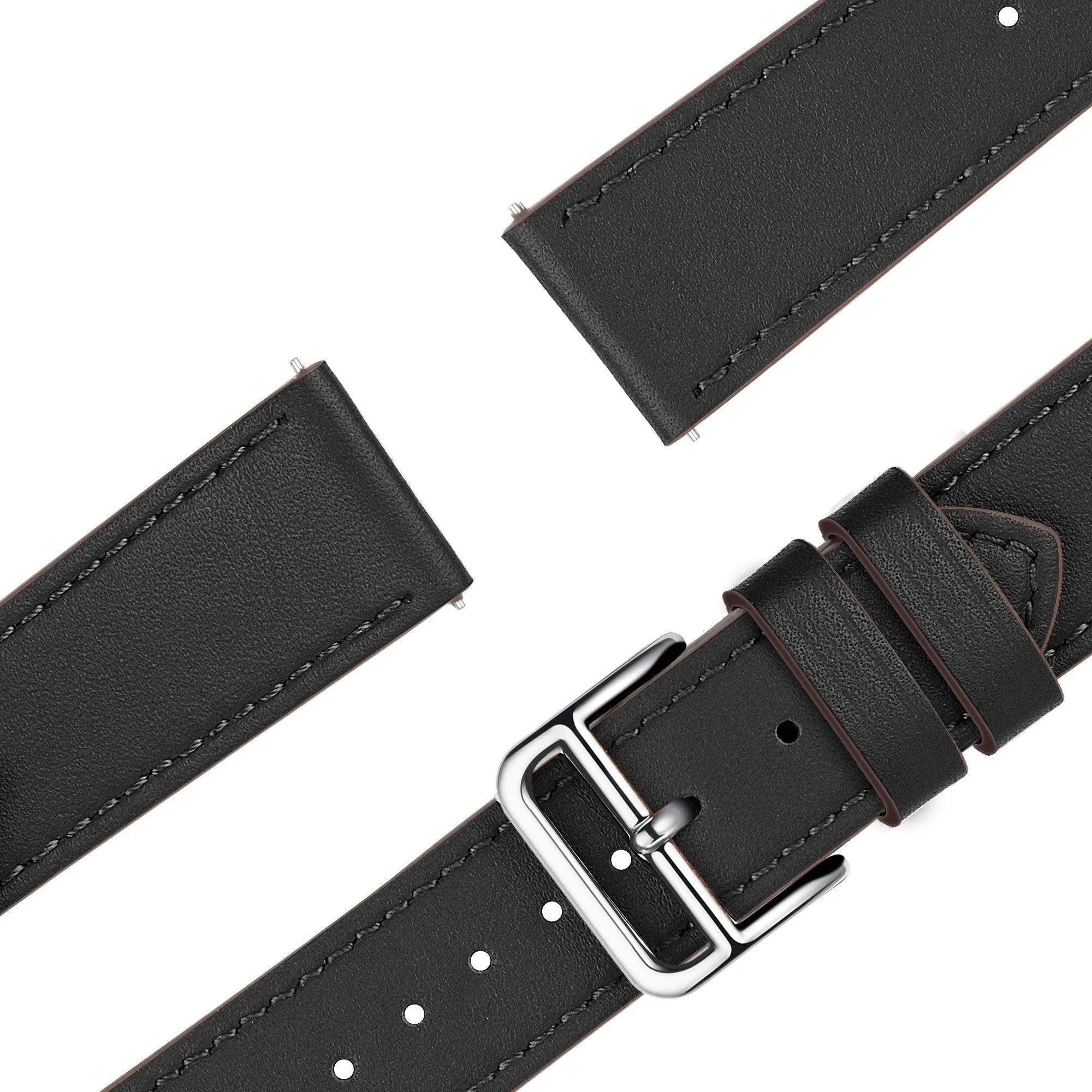 Bandz Coros Pace 3 Lederarmband 'Deluxe' (Schwarz)