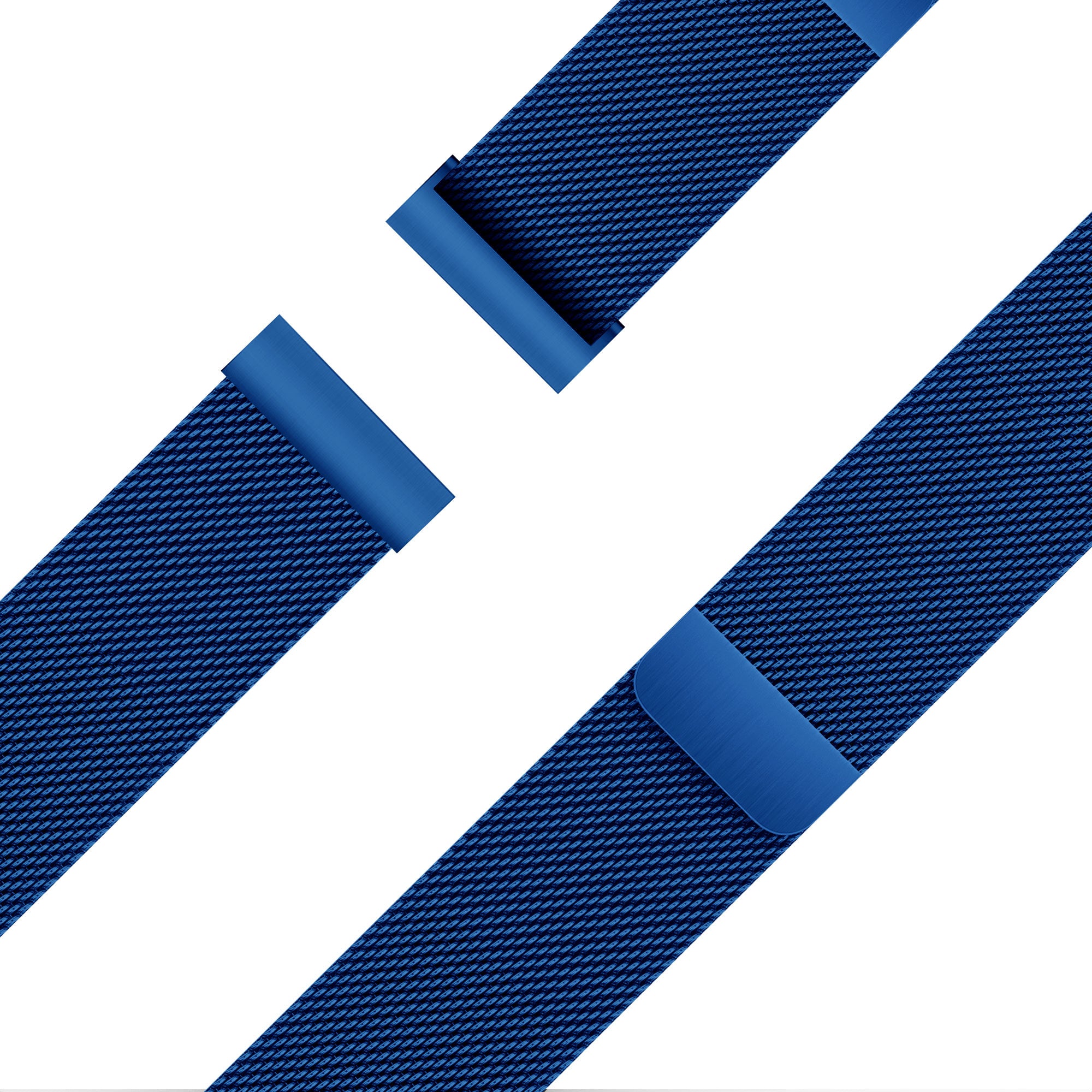 Bandz Garmin Approach S40 Milanese Loop Armband (Blau)