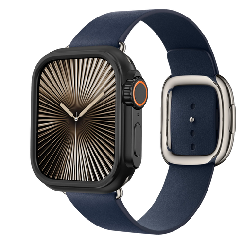 Bandz Apple Watch Metall Hülle (Schwarz)