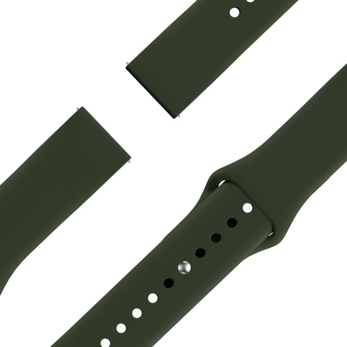 Bandz Coros Apex 4 - 42mm Sport Strap 'Deluxe' (Olive Green)