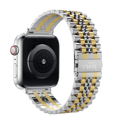xoxo Wildhearts Apple Watch Stahlarmband (Silber/Gold)
