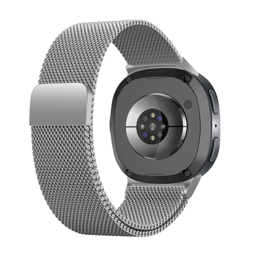 Samsung Galaxy Watch 8 Classic Milanese Armband (Silber)