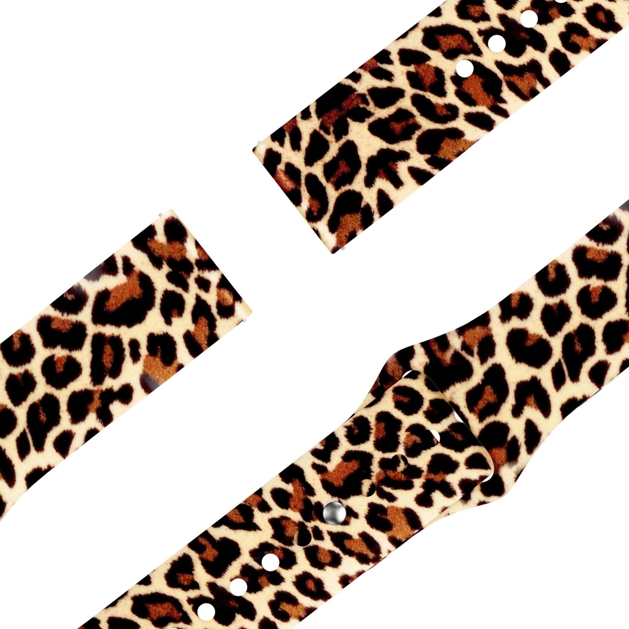 Bandz Coros Apex 42mm Silicone Strap 'Leopard'