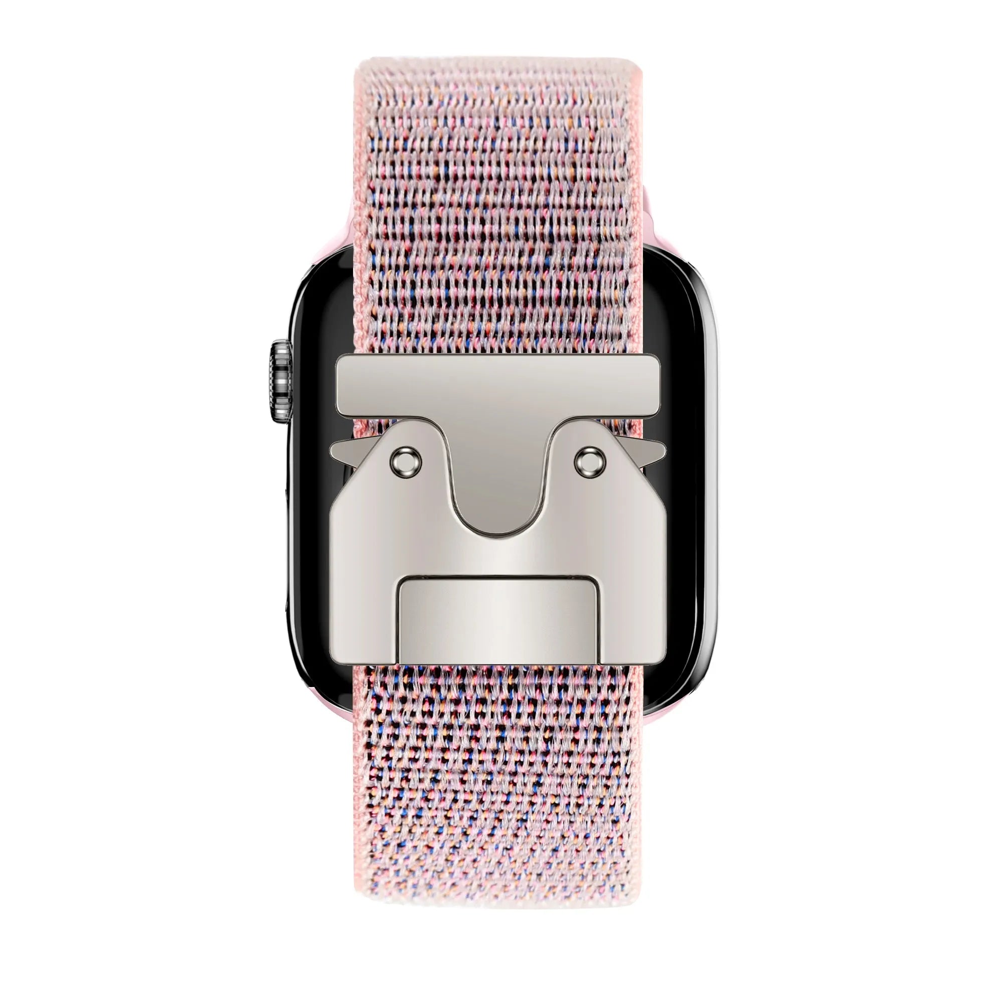 Bandz Apple Watch Nylon Band 'Classic' mit P-Schnalle (pink sand)