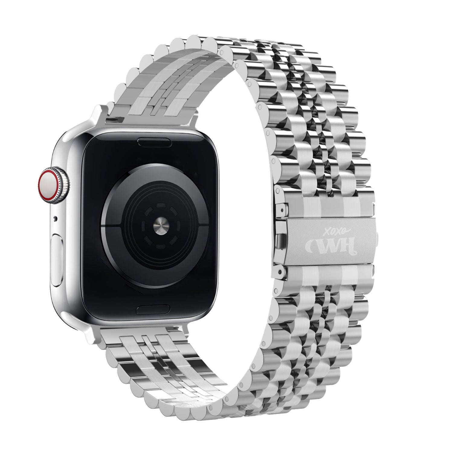 xoxo Wildhearts Apple Watch Stahlarmband (Silber)