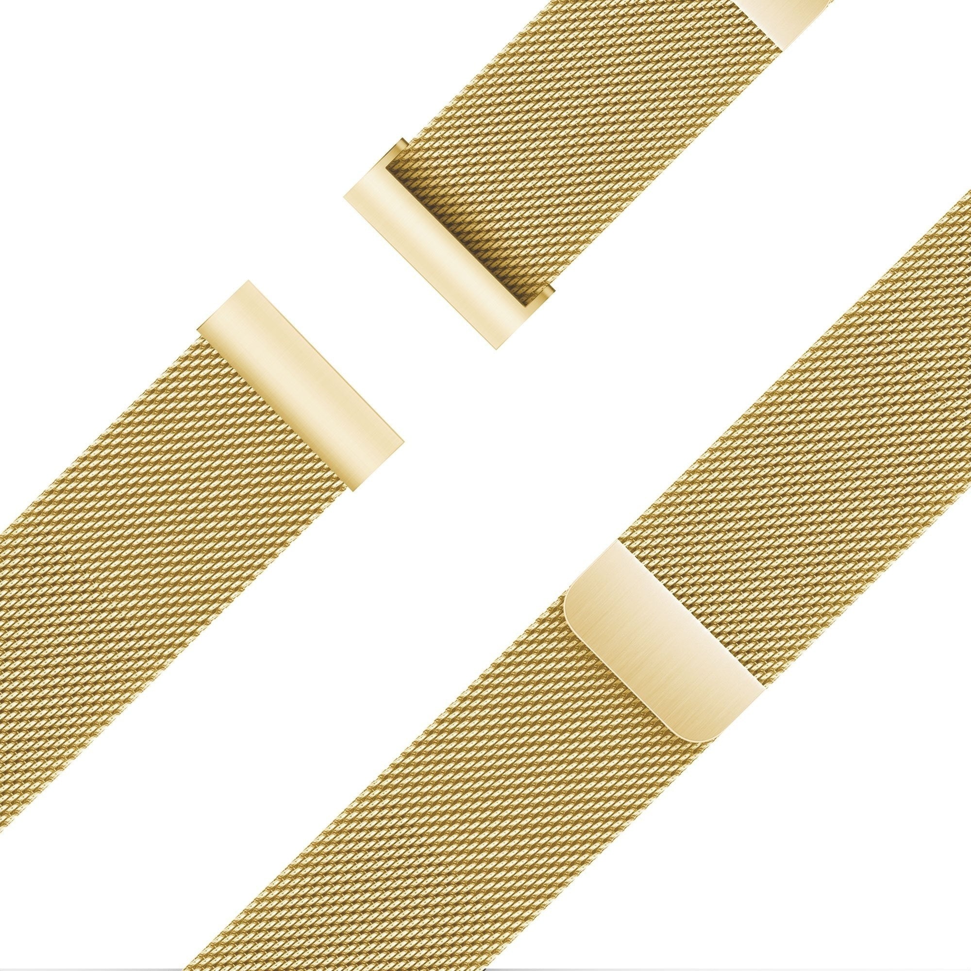 Bandz Coros Pace 2 Milanese Loop Strap (Gold)