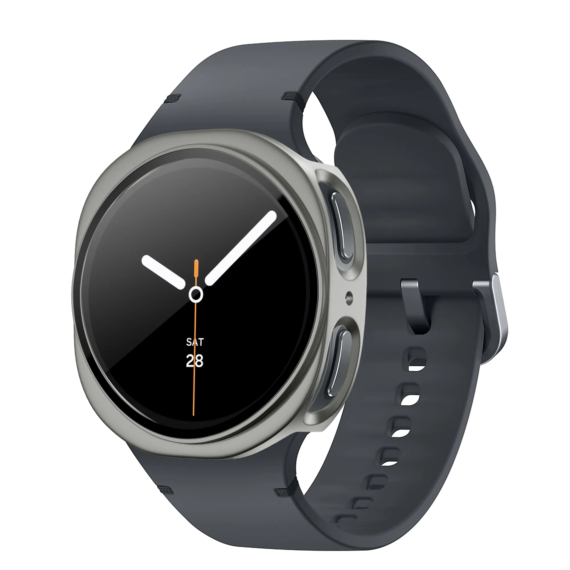 Bandz Samsung Galaxy Watch 8 - 44mm PC Hülle mit Glas (Titan Gold)