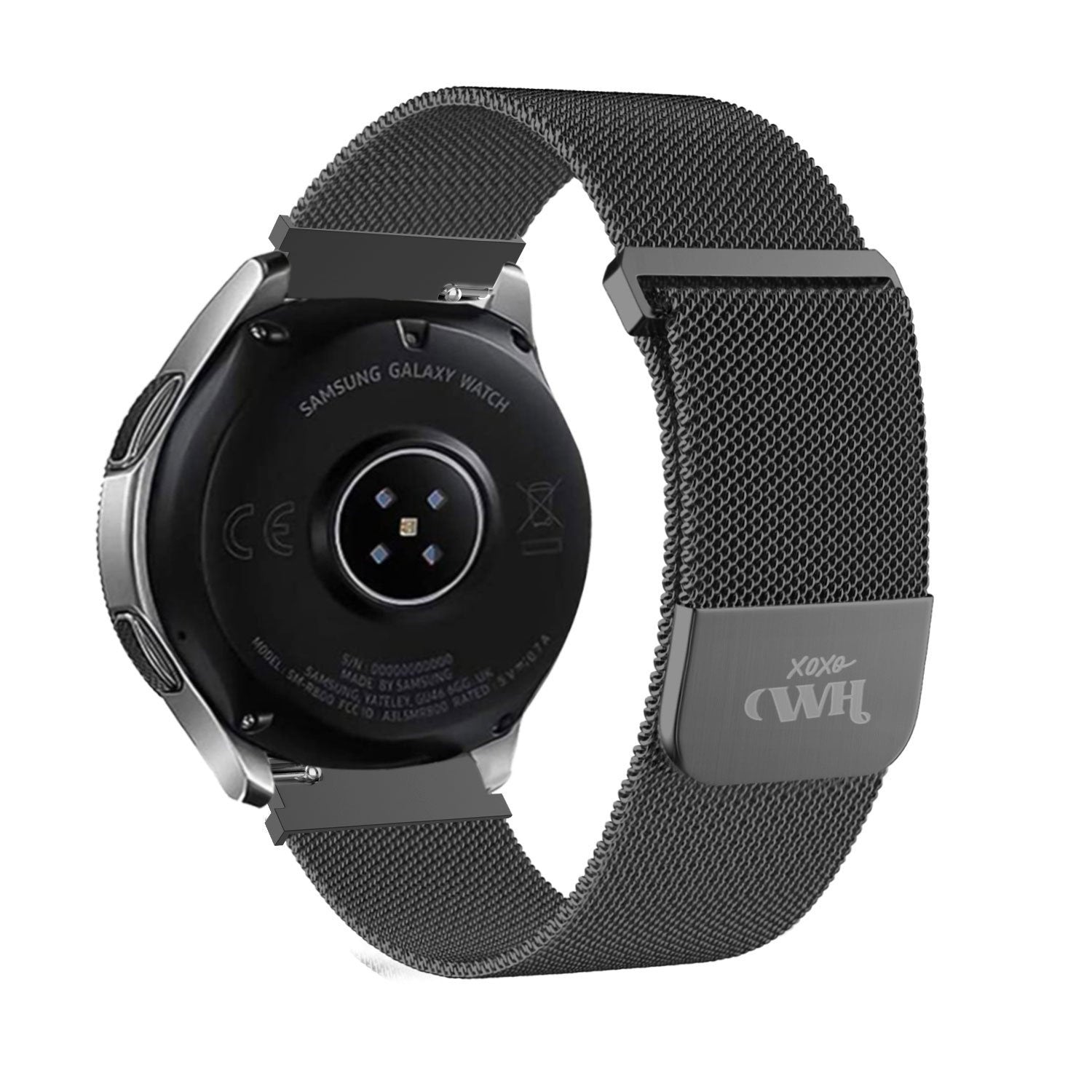 xoxo Wildhearts Xiaomi Watch S1 Milanese Armband (Schwarz)