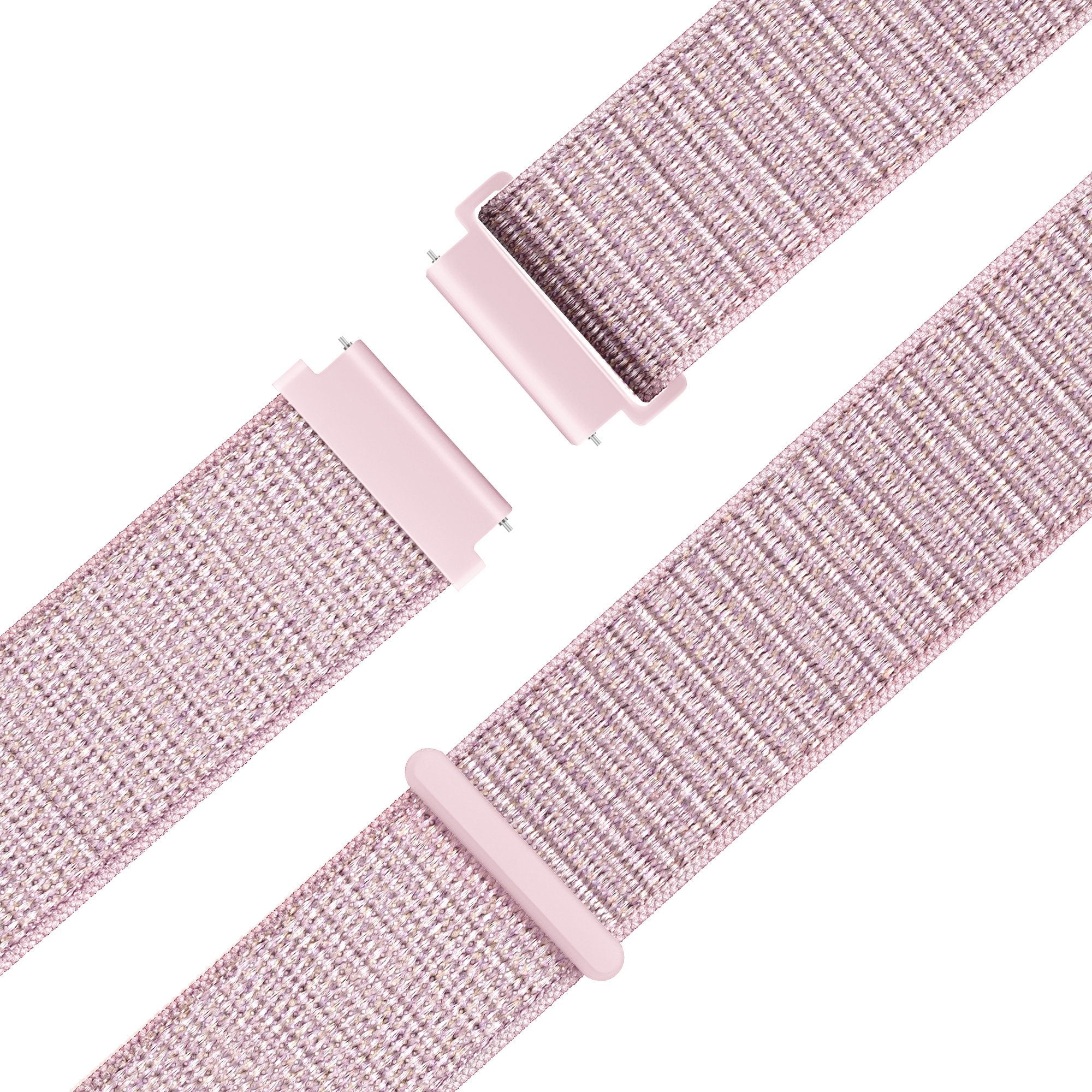 Bandz Garmin Vivomove Sport Nylon Loop Strap (Pink)