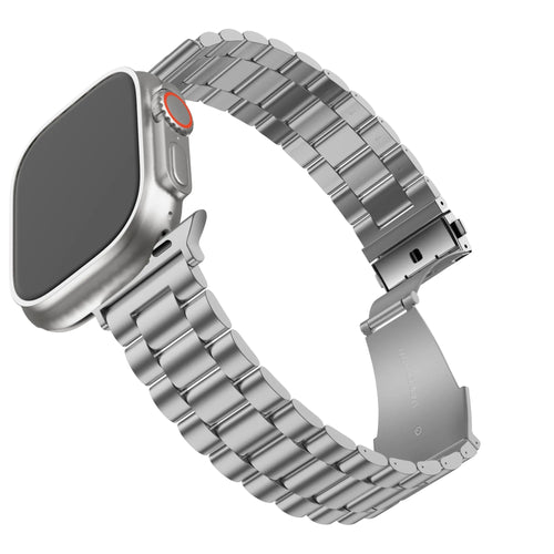 BALR Apple Watch Titanarmband (Silber)