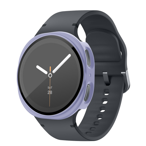 Bandz Samsung Galaxy Watch 8 - 40mm PC Hülle mit Glas (Lila)