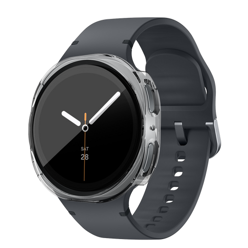 Bandz Samsung Galaxy Watch 8 - 40mm PC Hülle mit Glas (Transparant)
