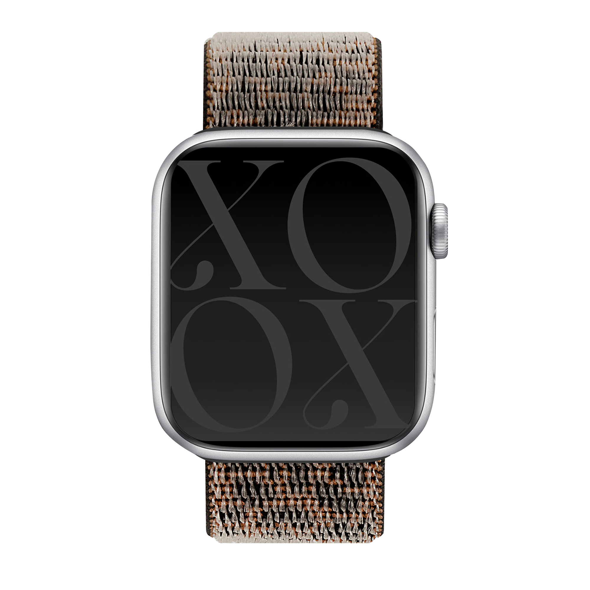 xoxo Wildhearts Apple Watch Nylon Strap (Black Leopard)