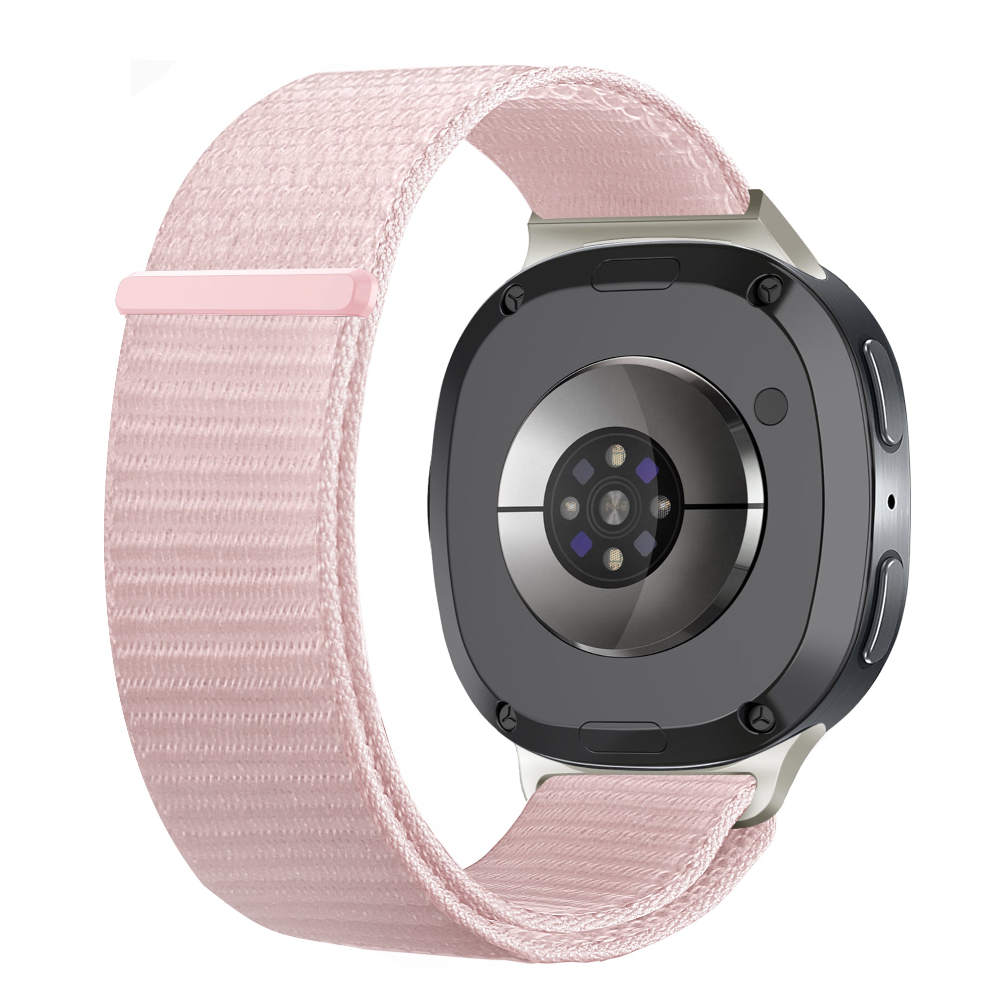 Samsung Galaxy Watch 8 - 40mm Nylonarmband (Hell Rosa)