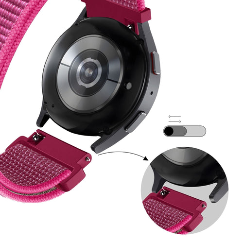 Bandz Coros Apex 42mm Nylon Loop Strap (Dragonfruit)