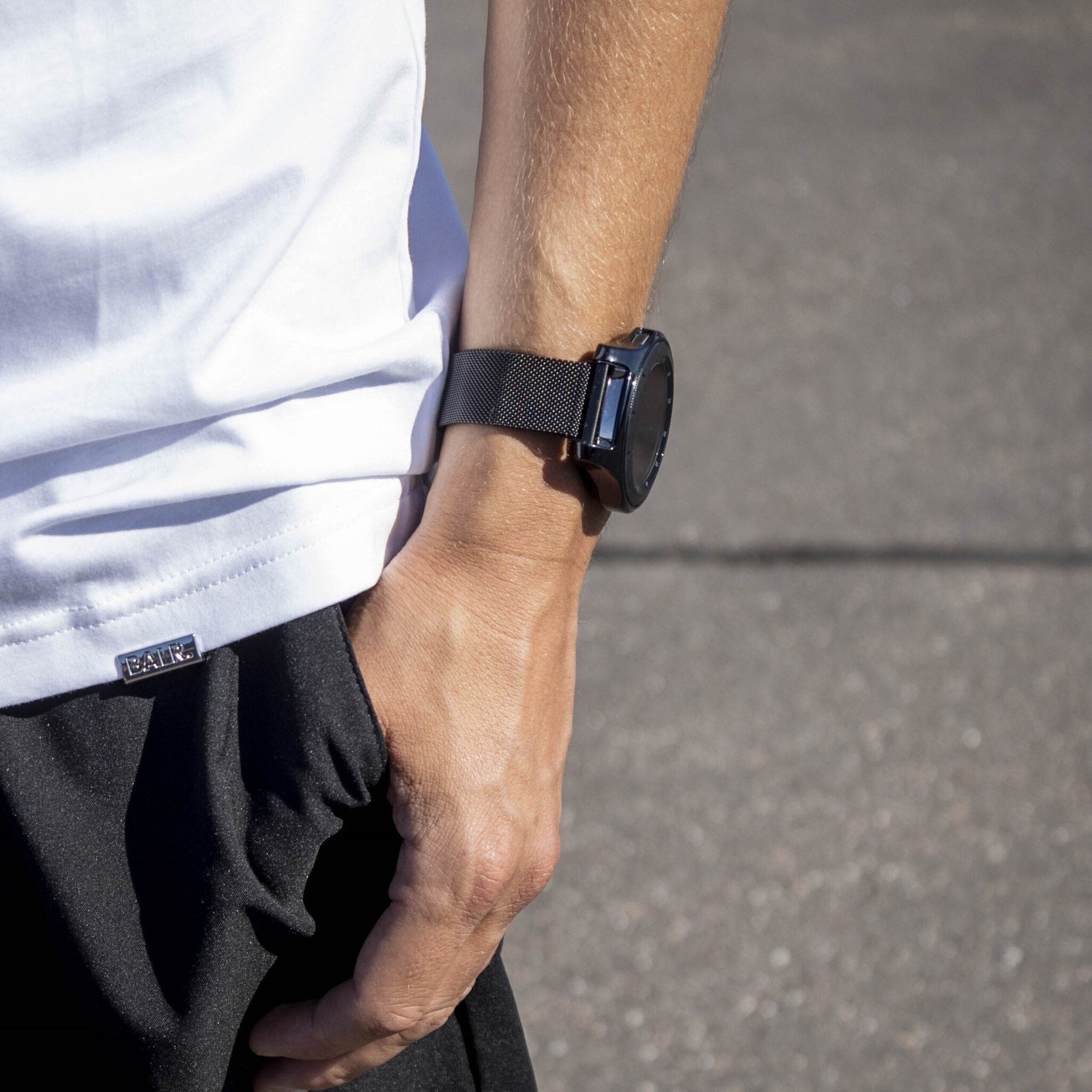 BALR Fossil Gen 6 44mm Milanese Armband (Schwarz)