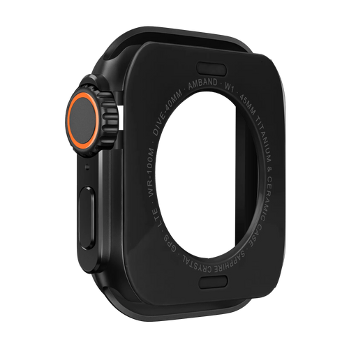 Bandz Apple Watch Metall Hülle (Schwarz)