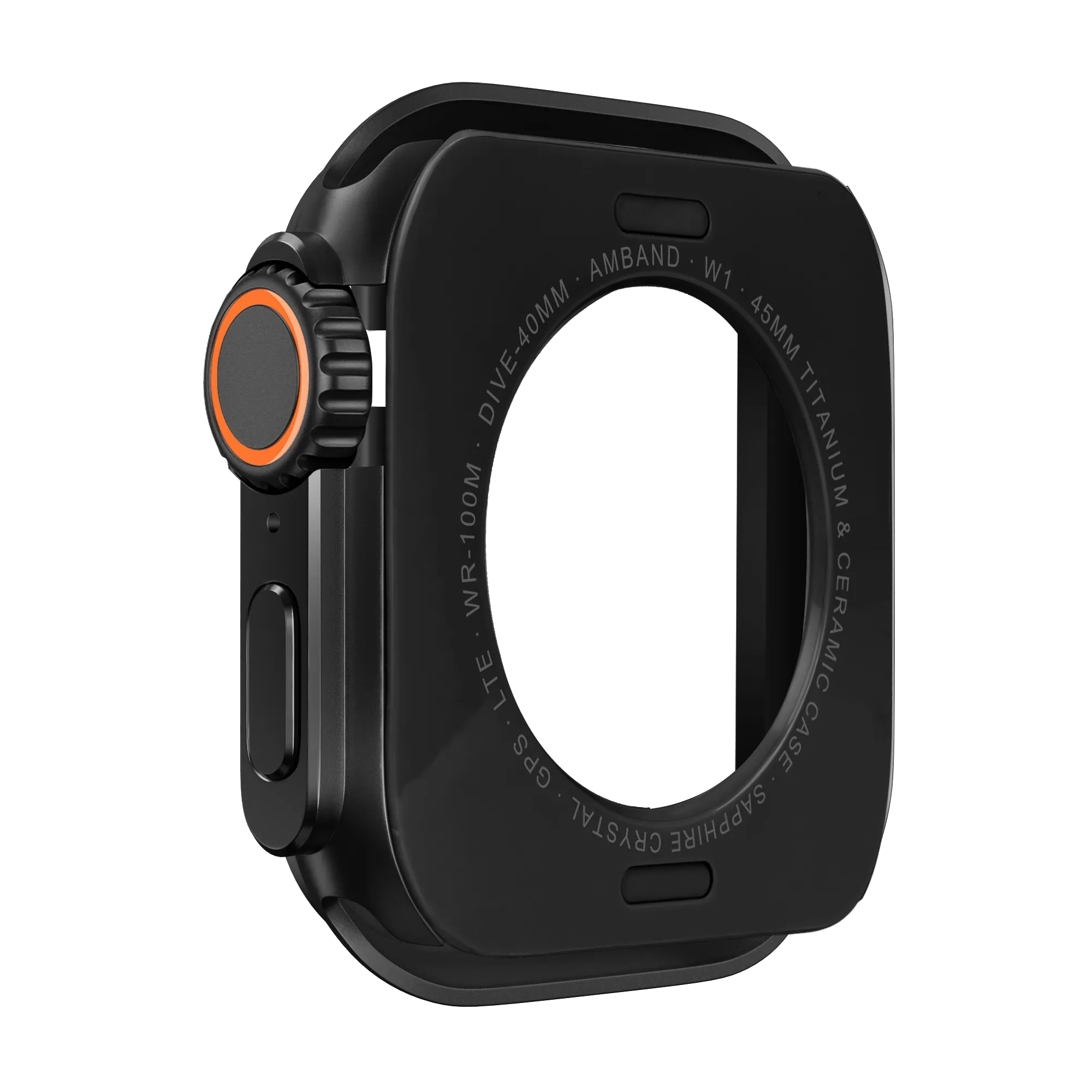 Bandz Apple Watch Metall Hülle (Schwarz)