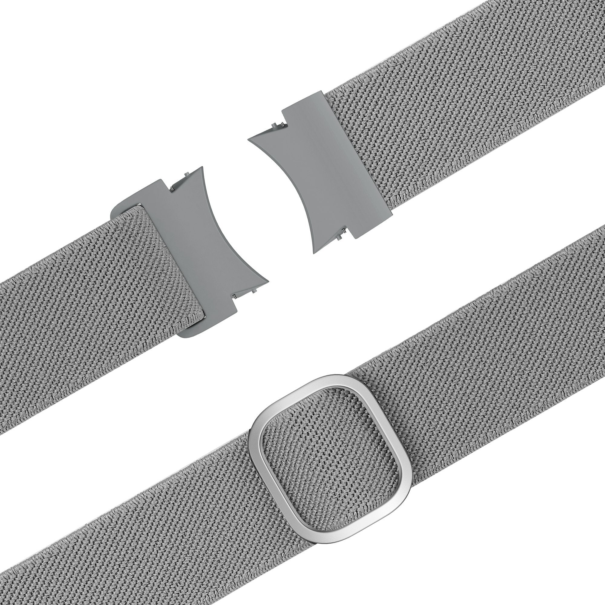 Bandz Samsung Galaxy Watch 7 - 44mm Elastic Strap 'Easy Fit' (Grey)