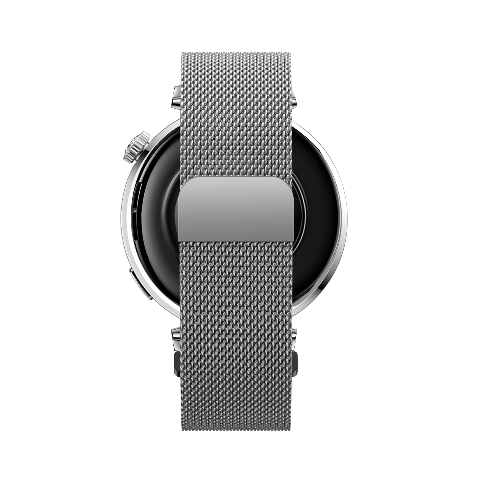 Bandz Withings ScanWatch 2 - 38mm Milanese Armband 'Easy fit' (Silber)