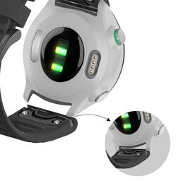 Bandz Garmin Instinct E - 45mm Silikonarmband mit Schnalle (Schwarz)