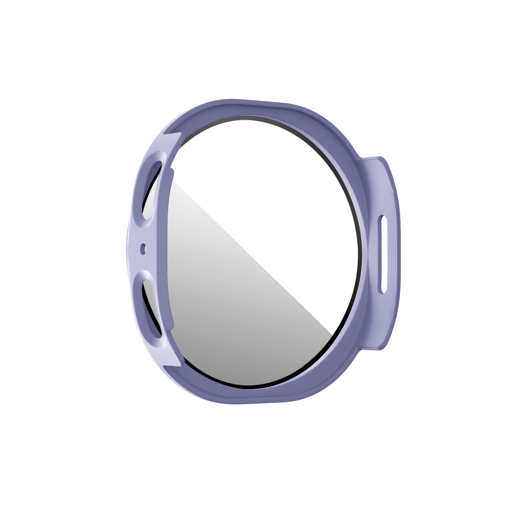 Bandz Samsung Galaxy Watch 8 - 40mm PC Cover with Glass (Purple)