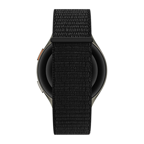 Bandz Amazfit Balance 2 Nylonarmband 'Easy fit' (Schwarz)