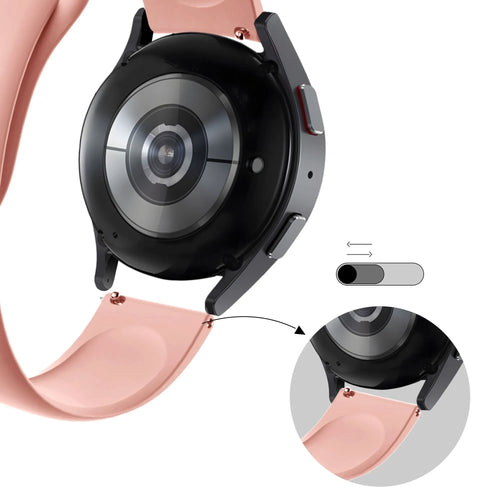 Bandz Levowatch Tiny Sportarmband 'Deluxe' (Hellrosa)
