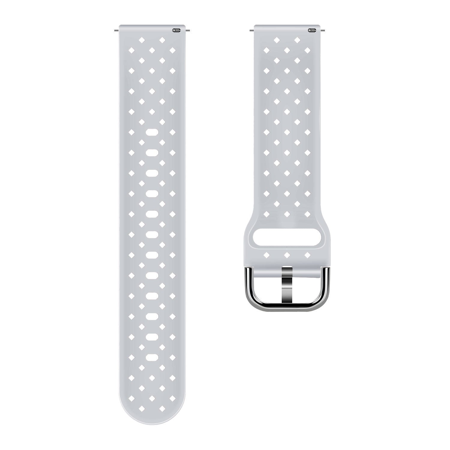 Withings Steel HR Sport Geflochtenes Silikonarmband (Grau)