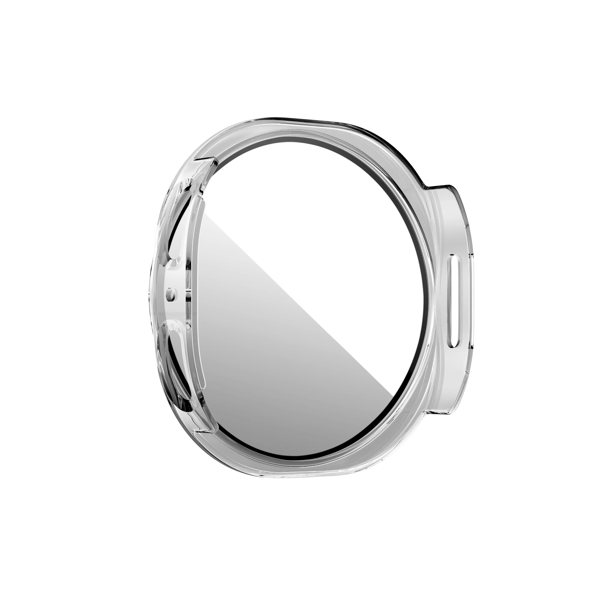 Bandz Samsung Galaxy Watch 8 - 44mm PC Hülle mit Glas (Transparant)