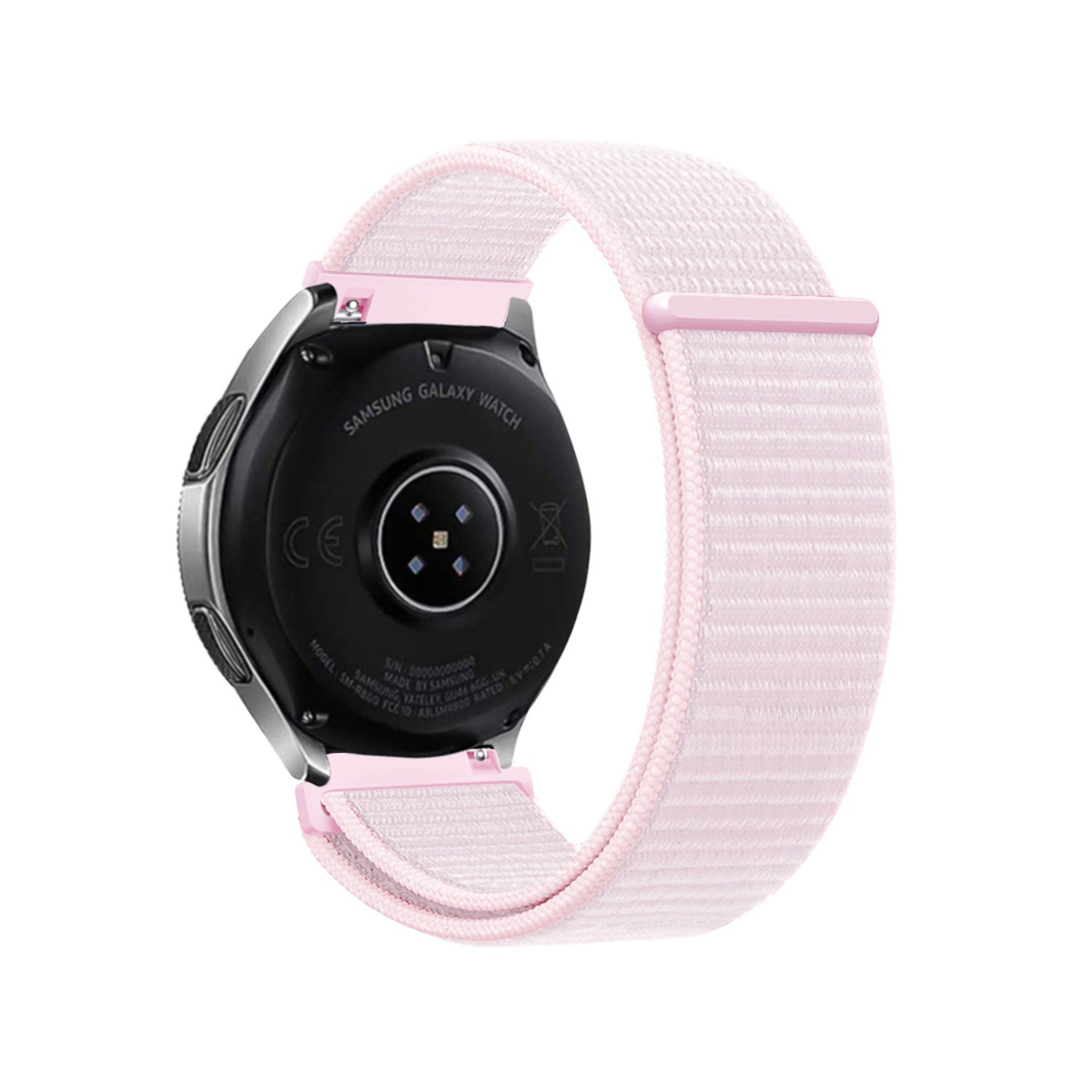 Coros Apex 42mm Nylonarmband (Hell Rosa)