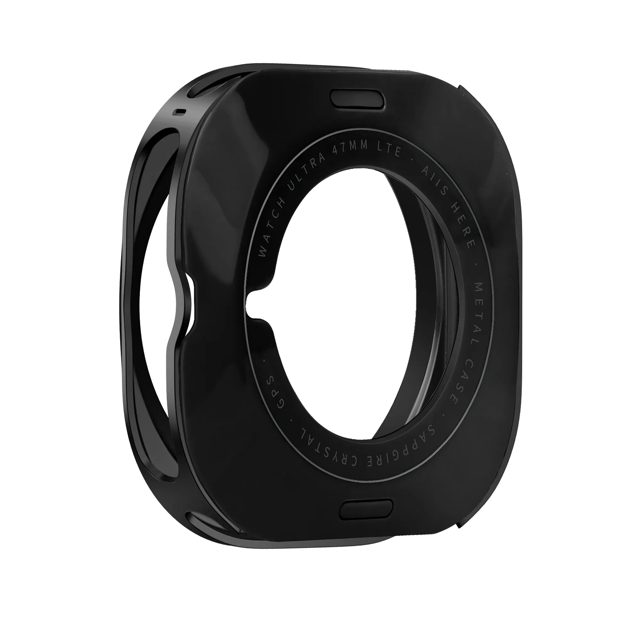 Bandz Samsung Galaxy Watch Ultra Metal Case (Black)