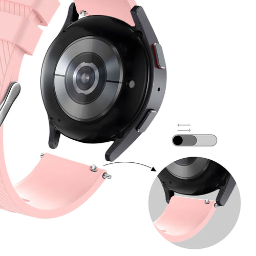 Bandz Suunto Race (S) Silikonarmband 'Deluxe' (Rosa)