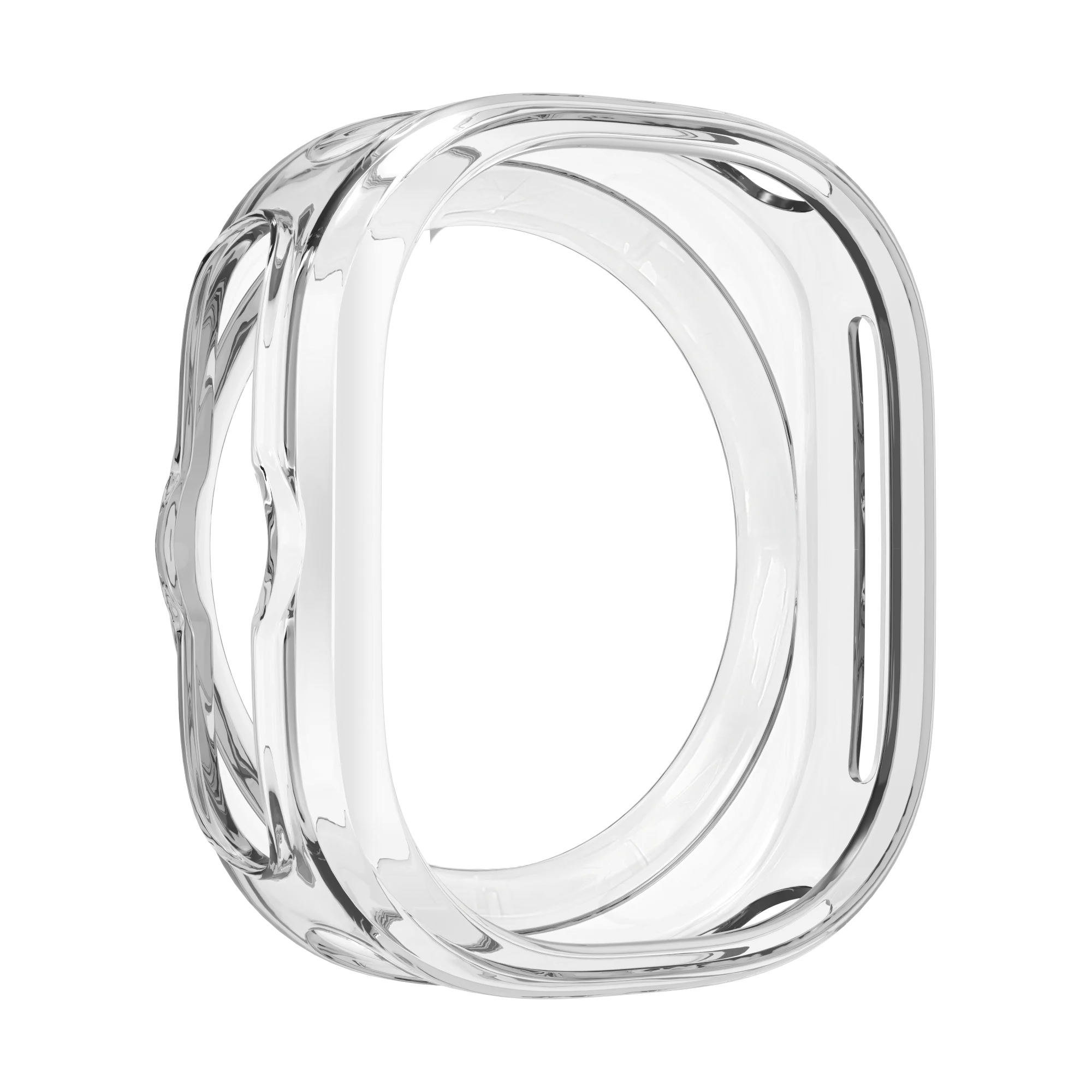 Bandz Samsung Galaxy Watch Ultra Galvanized TPU Case  (Transparent)