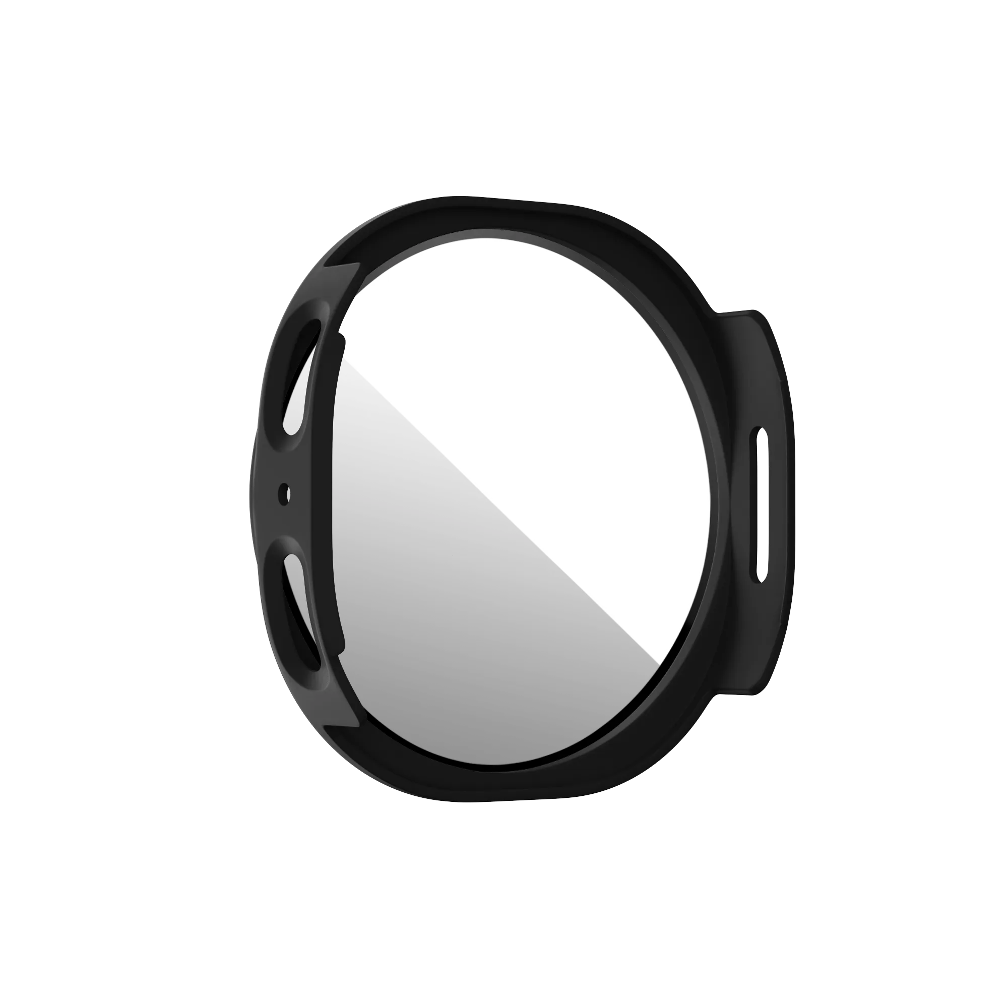 Bandz Samsung Galaxy Watch 8 - 44mm PC Hülle mit Glas (Schwarz)