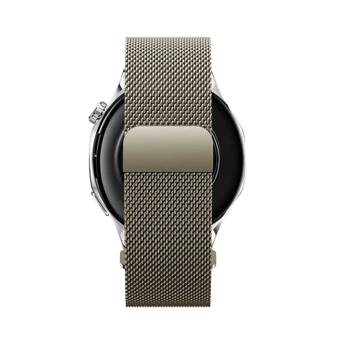 Bandz Huawei Watch GT 2 - 46mm 'One Push' Milanese Armband (Titan)