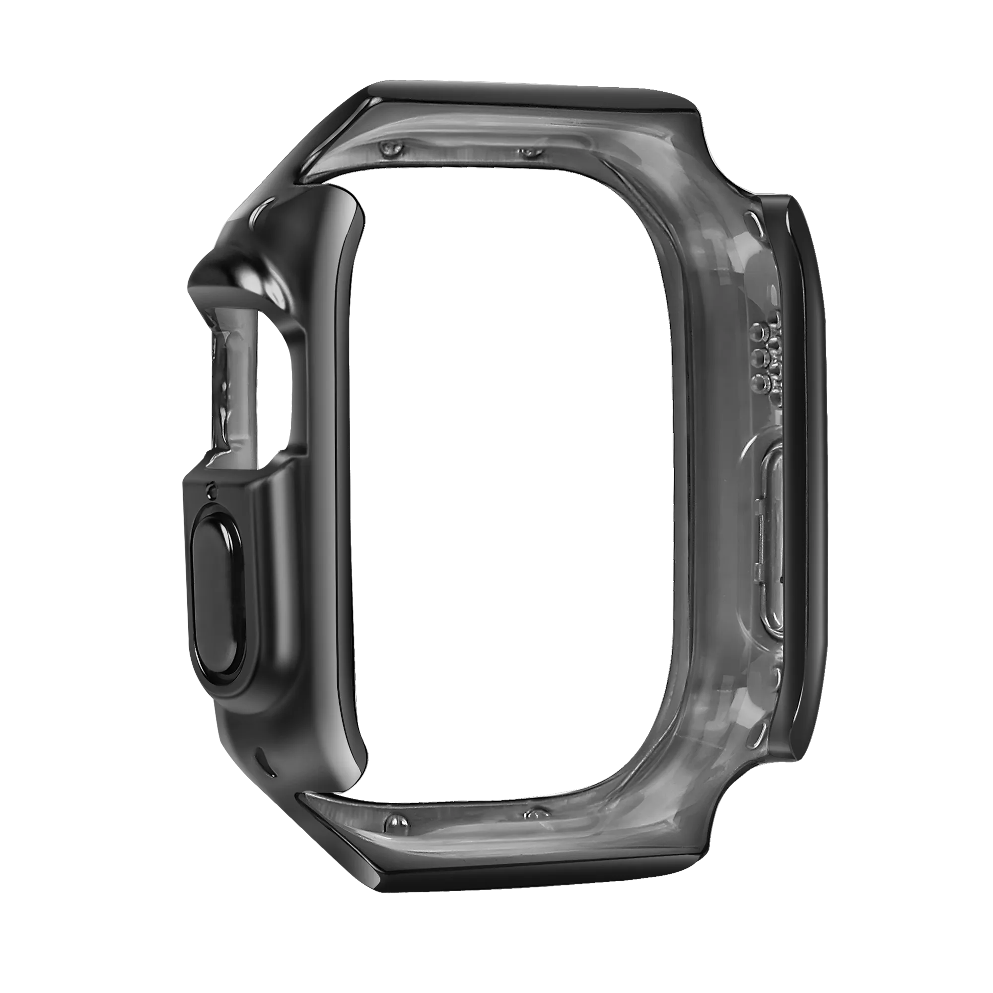 Bandz Apple Watch Ultra - 49mm Galvanized TPU Case  (Black)