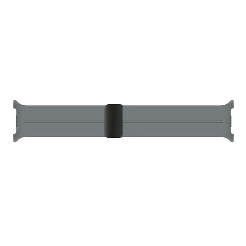 Samsung Galaxy Watch 8 - 40mm D-Schnalle Silikonarmband (Dunkel Grau)