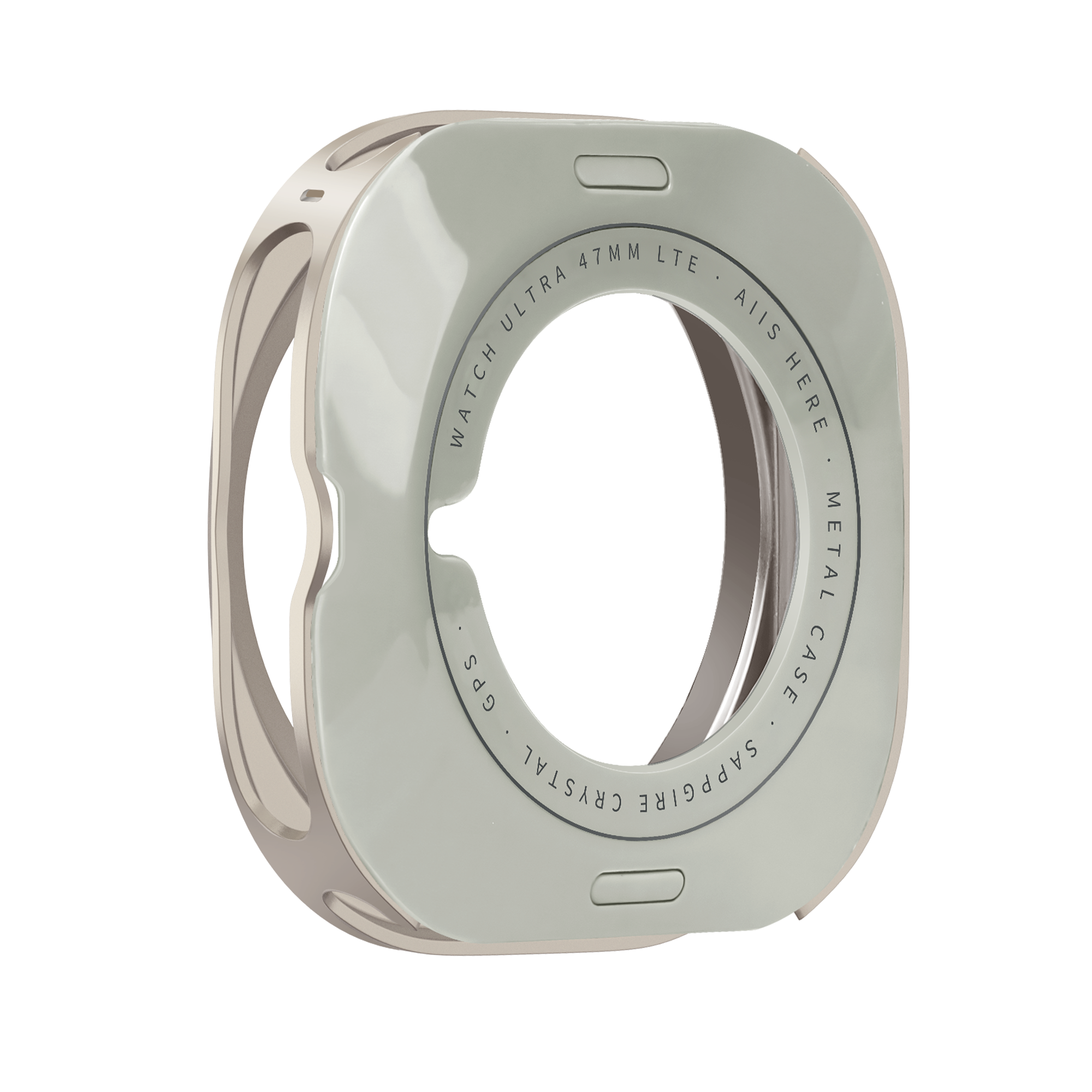 Bandz Samsung Galaxy Watch Ultra Metal Case (Titanium)