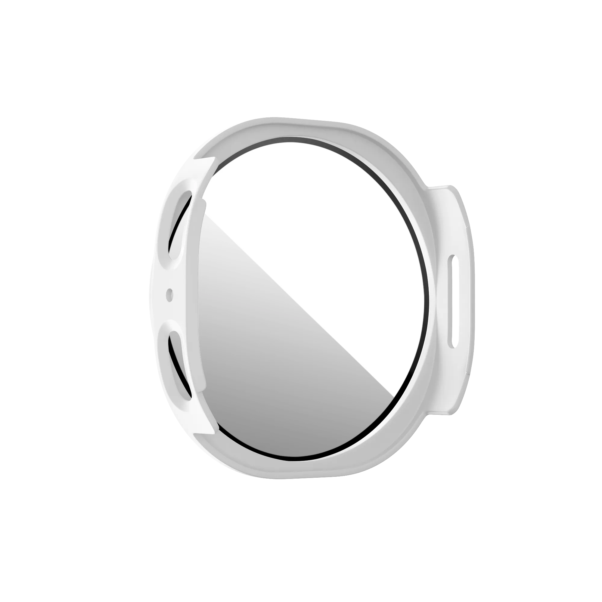 Bandz Samsung Galaxy Watch 8 - 44mm PC Hülle mit Glas (Weiß)